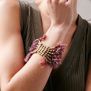 Free People lost ruins Beaded bracelet